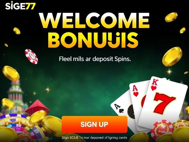 sige77.com is a leading online gambling hub offering a wide range of games including slots, poker, and live dealer options. Discover exclusive promotions, secure gameplay, and top-notch entertainment for players worldwide.